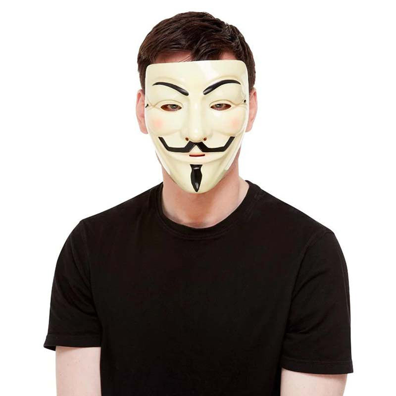 Halloween Maske mit Spitzbart