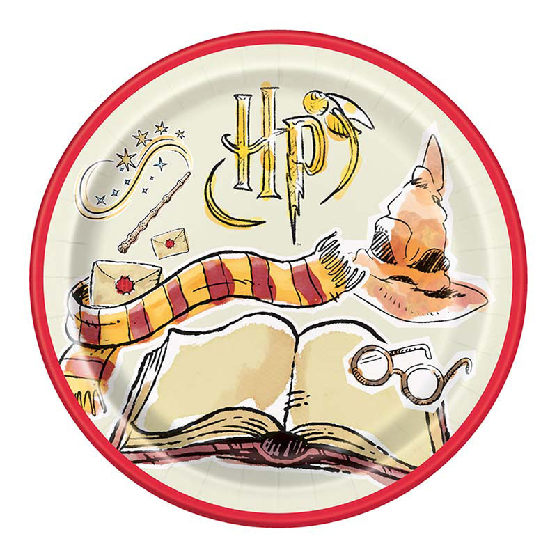 Pappteller "Harry Potter" | Ø23cm/8Stk.