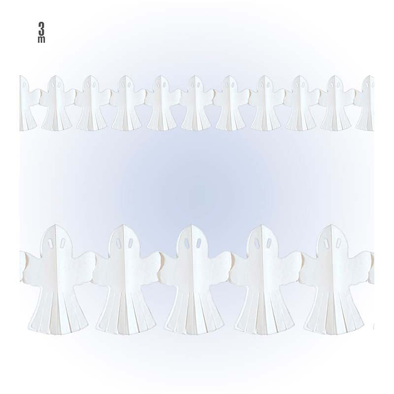Girlande Halloween Geister | ca. 3 m