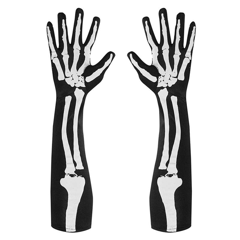Handschuhe Skelett 50 cm