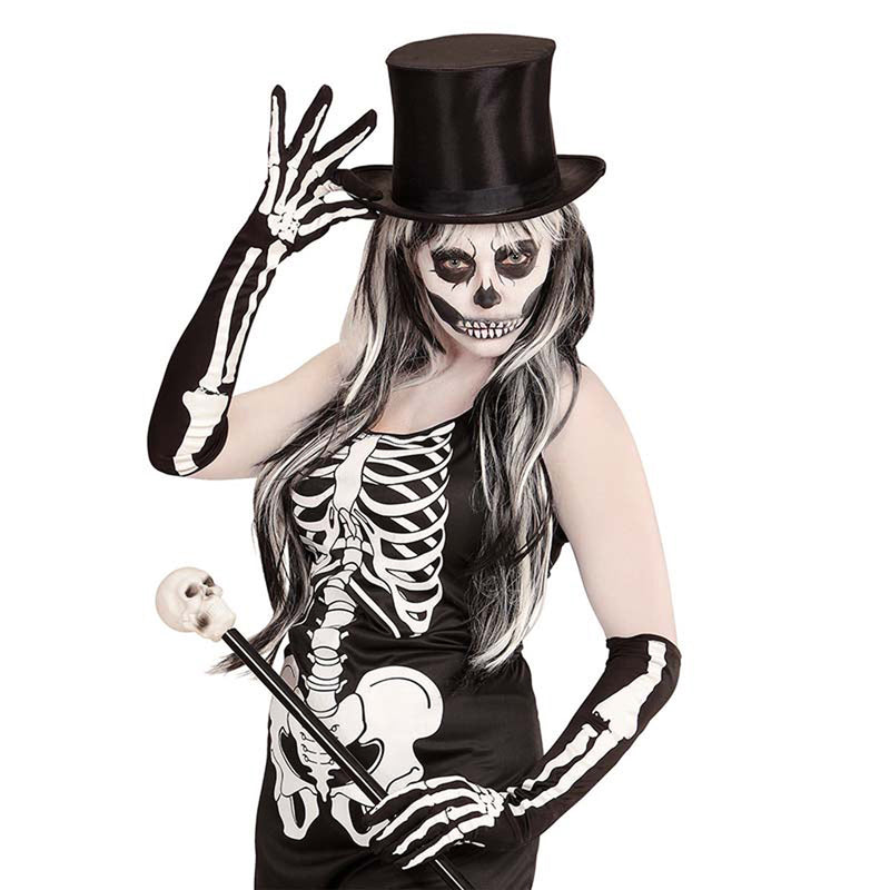 Handschuhe Skelett 50 cm