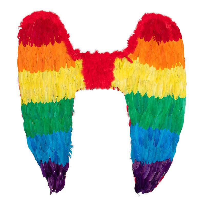 Flügel Engel (120 x 120cm) Rainbow