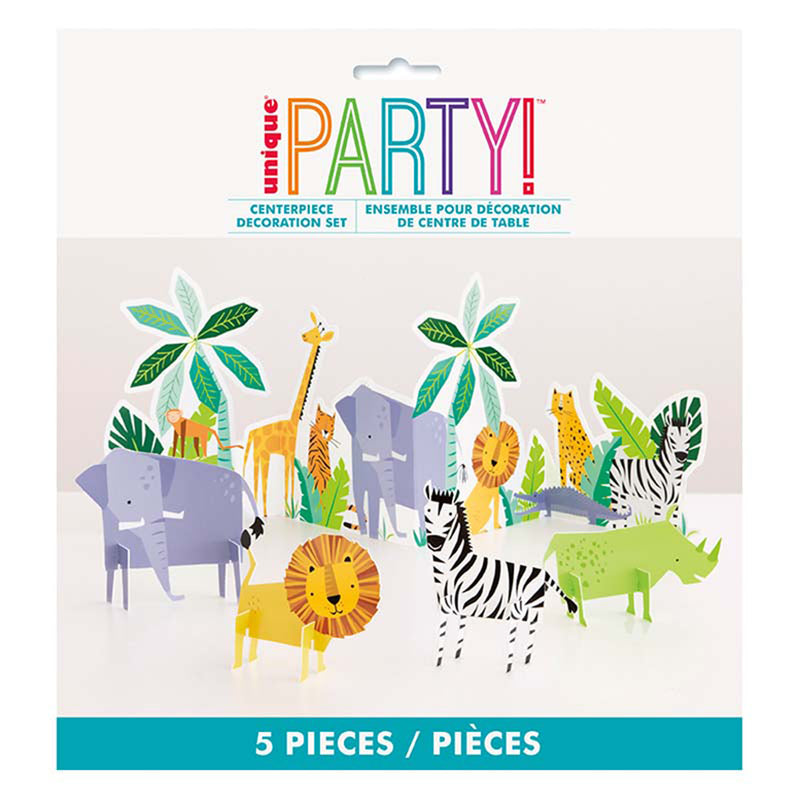 Tischaufsteller Set Animal Safari 5tlg.