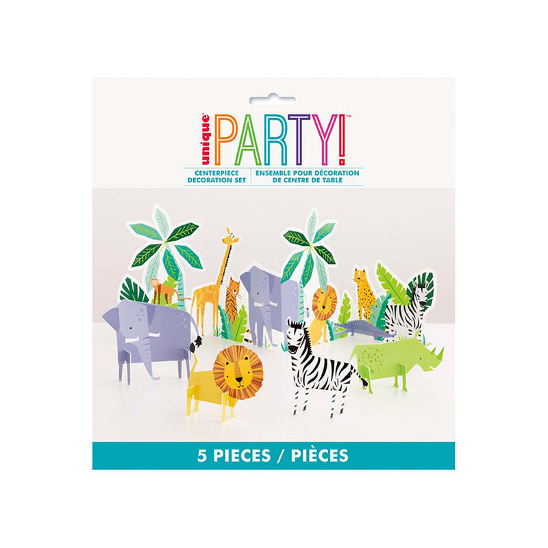 Tischaufsteller Set Animal Safari 5tlg.