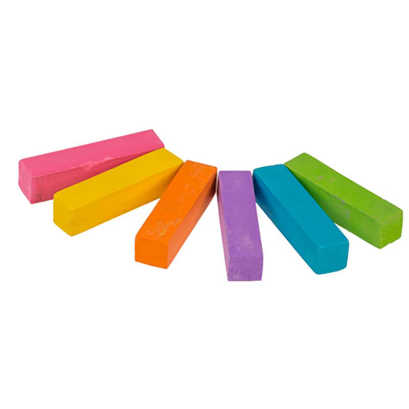 Kreide für Haare mit 6 Farben