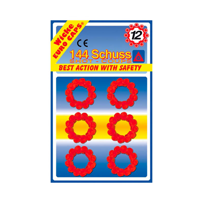 Wicke 144/12 Munitionsring Platzpatronen 12er | 144-Schuss