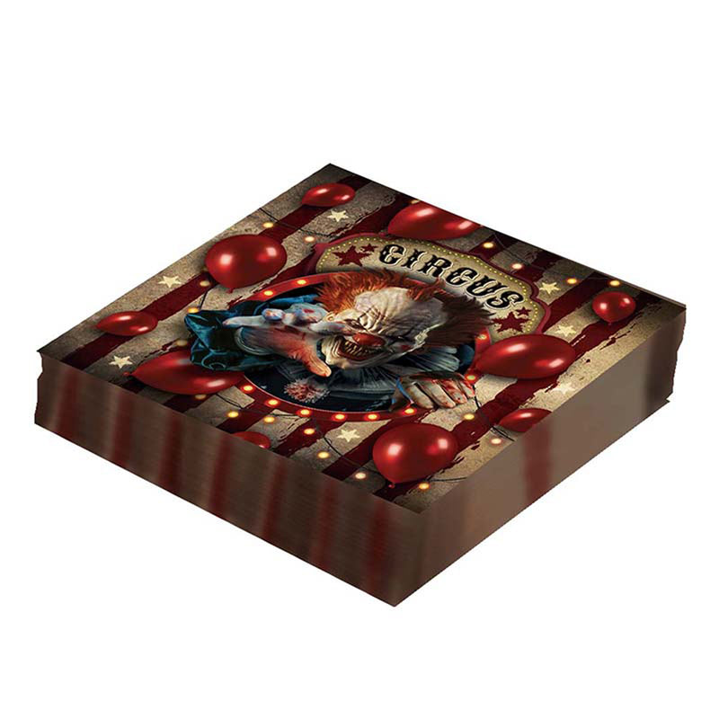 "Horror Clown" | Servietten 16x16cm/20Stk.