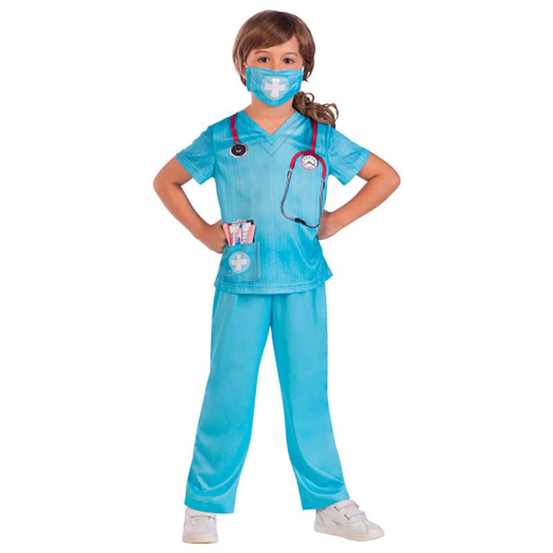 Kostüm Kid Doktor 6-8 Jahre