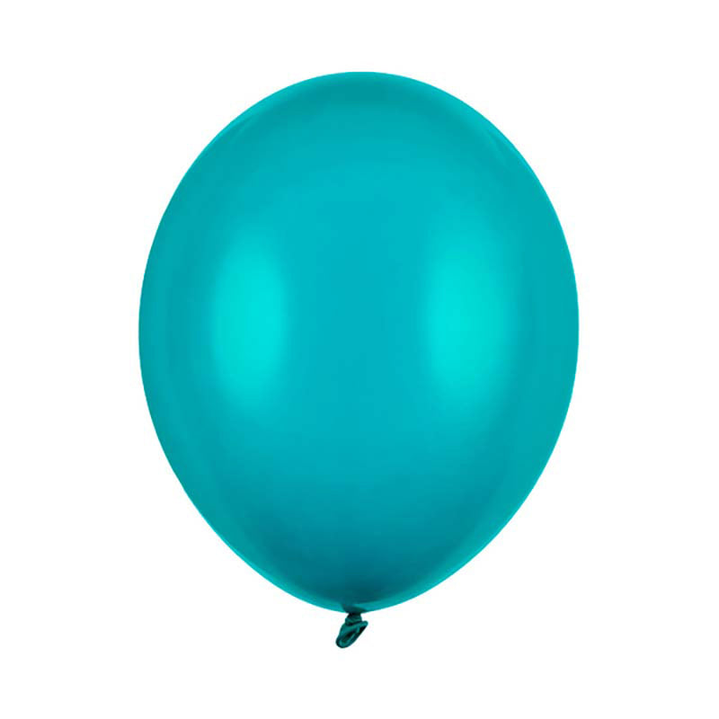 10 Stk. Luftballon Ø30cm "Uni Pastell" | Türkis