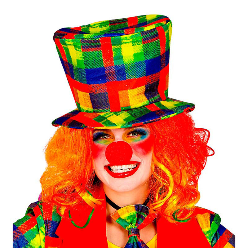 Hut Clown Zylinder bunt