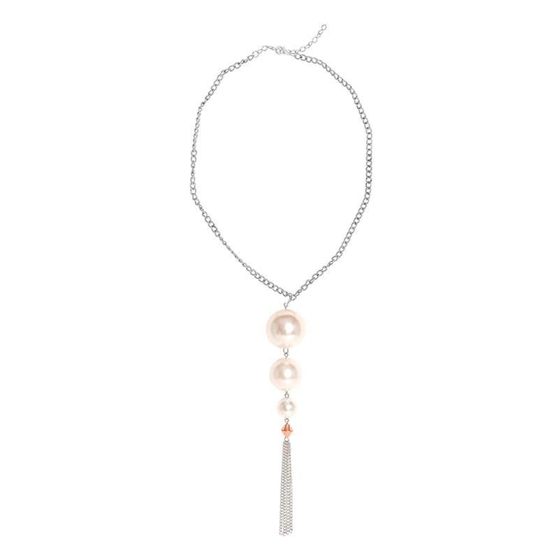 Schmuck Kette Perlen Charleston