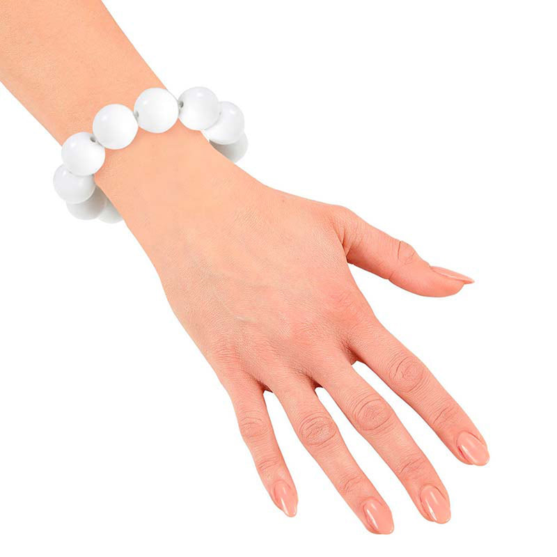 Armband 70er Jahre Weiß