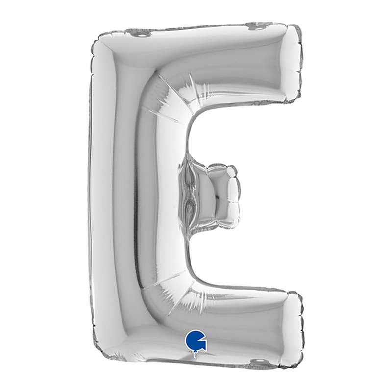 ABC14 Buchstabe E silber 36 cm