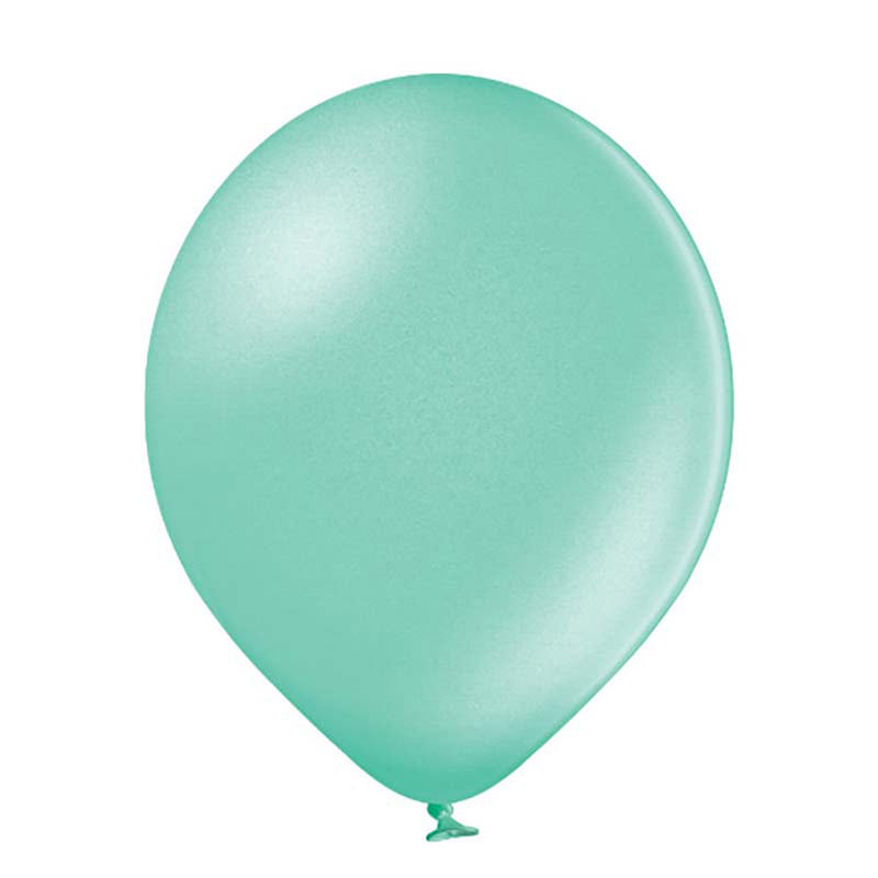 25 Stk. Luftballon Uni Metallic Ø 30cm |  Hellgrün #074
