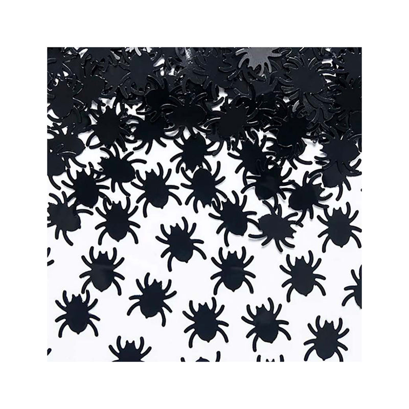 Konfetti Spinnen Schwarz 15g