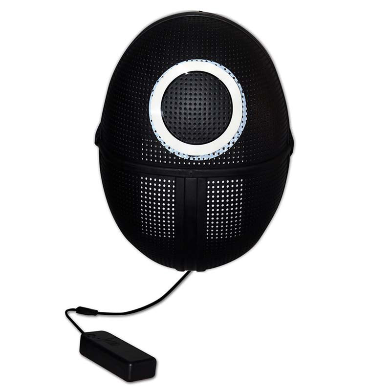 Maske LED Koreanisches Spiel Kreis, div. Farben