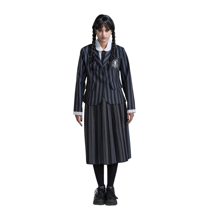 Kostüm Lady Wednesday Schuluniform Gr. S
