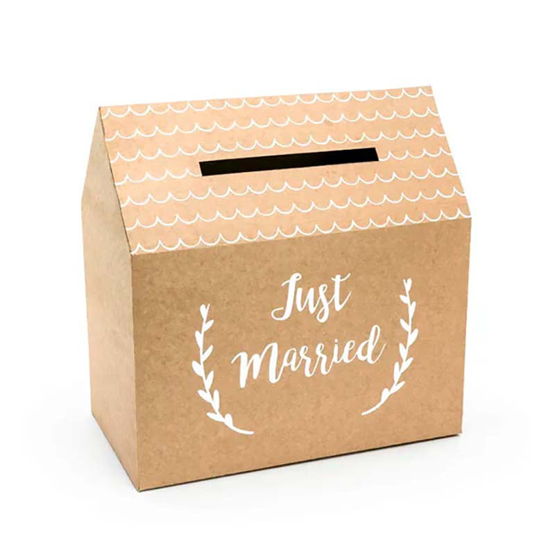Kartenbox Just Married 30x30,5x16,5cm
