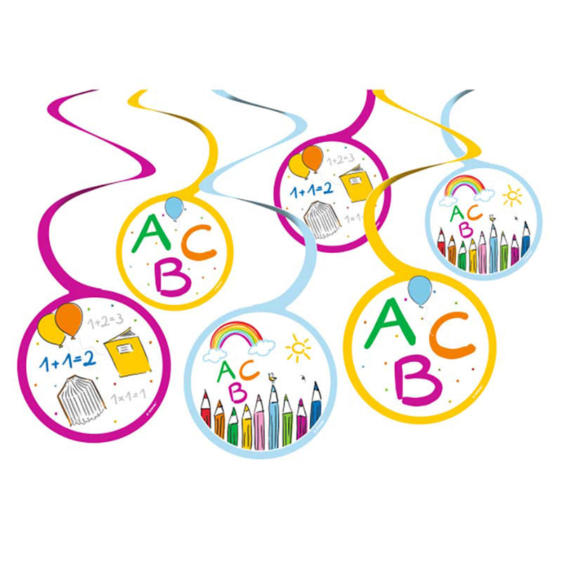 Swirldeko Schulstart Papier, 6St.