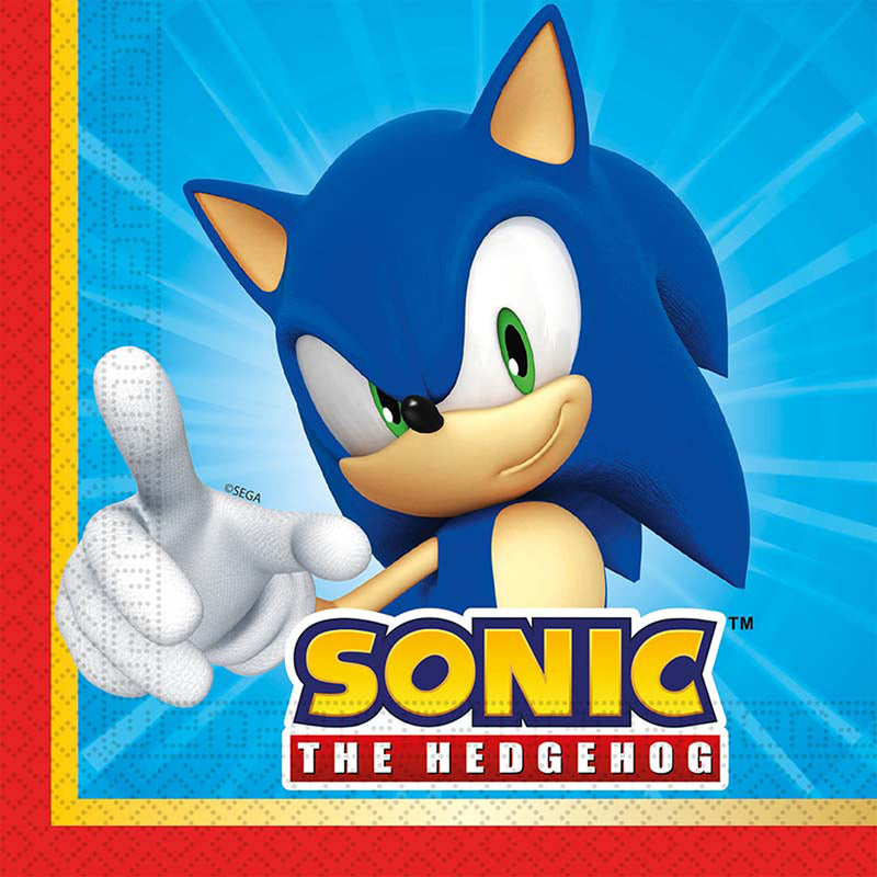 Servietten Sonic 33x33cm/20St. FSC