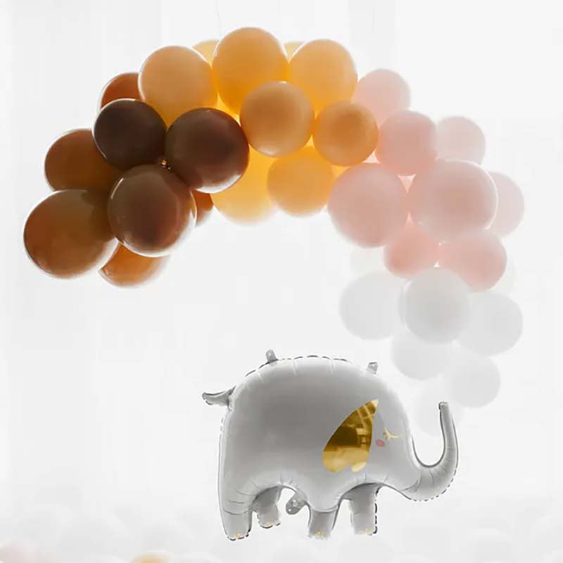 50 Stk. Luftballon Ø30cm "Uni Pastell" | Pfirsich Orange