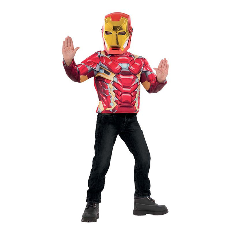 Kostüm Kid Oberteil Iron Man Avengers STD / OS