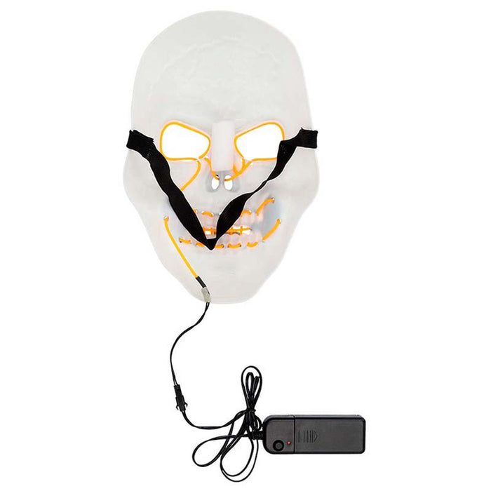 Maske LED Skelett