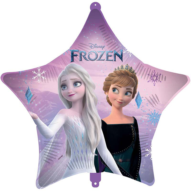 18"/Ø46cm Stern Folienballon "Frozen 2 Wind Spirit" | Ø 45 cm