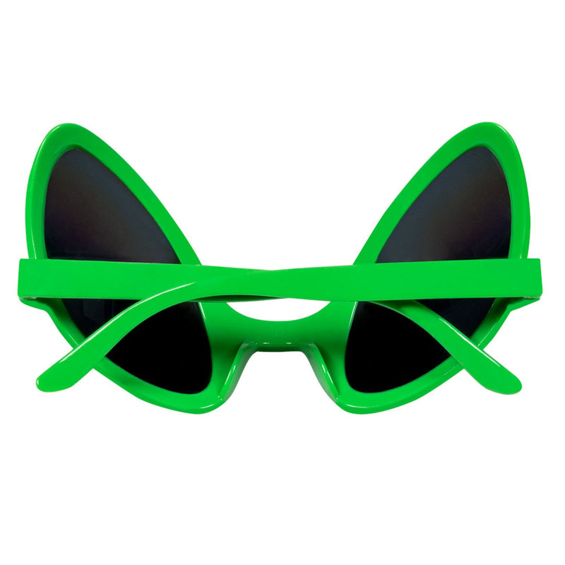 Kostüm-Set "Alien" 2-tlg. | Grün - Diadem und Partybrille