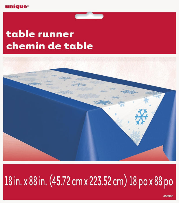 Tischläufer Snowflake Shimmer
