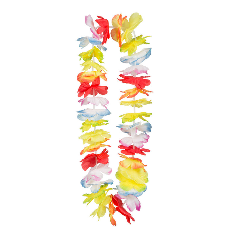 Hawaii Party Kostüm Set "Tropical" 4-teilig | Mehrfarbig