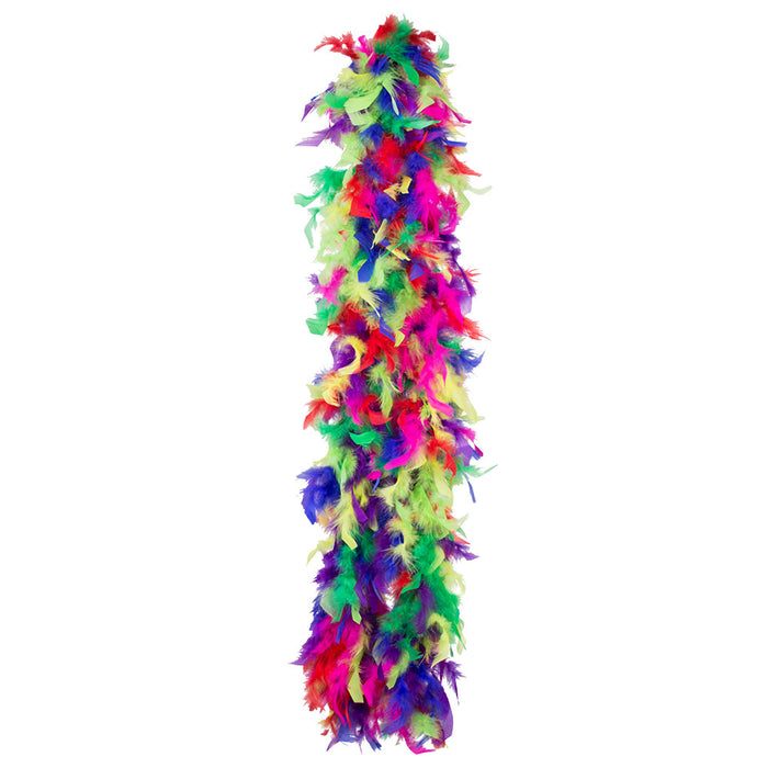 Federboa Unifarben 180 cm - 50g | Bunt