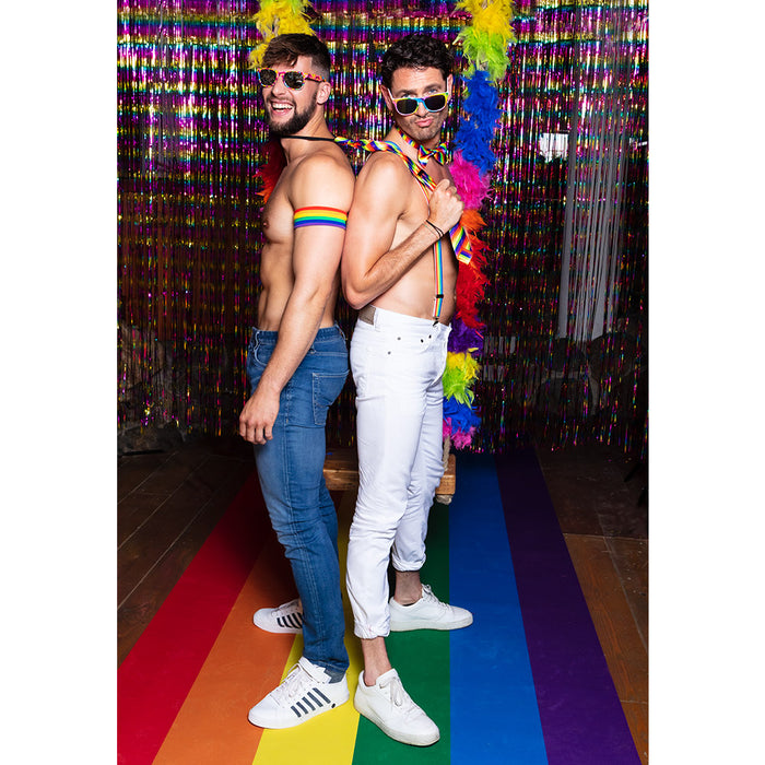 Federboa Multicolor 180 cm - 50g | Regenbogen