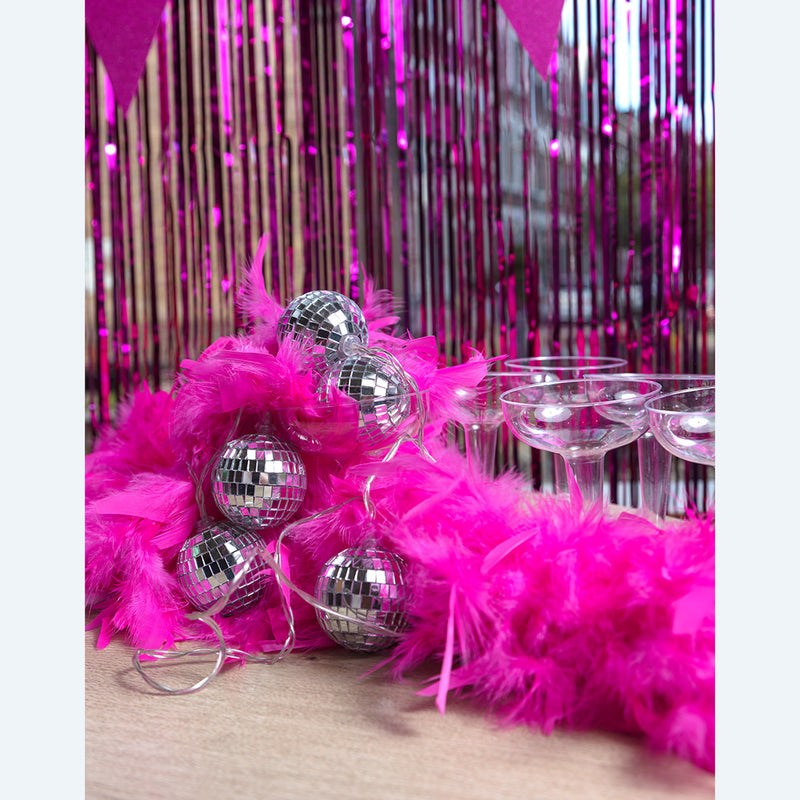 Federboa Unifarben 180 cm - 50g | Pink