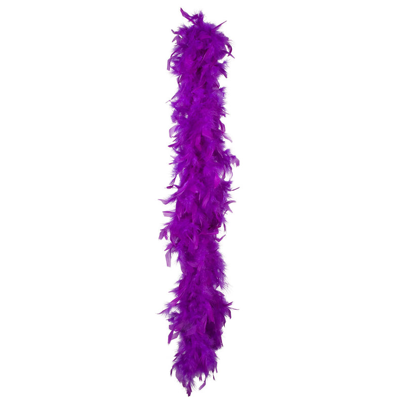 Federboa Unifarben 180 cm - 50g | Lila