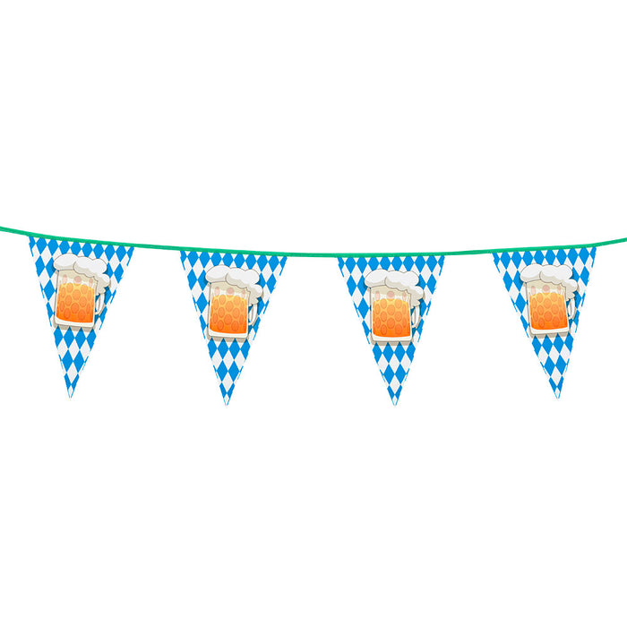 Wimpelkette PVC Bierparty 6m