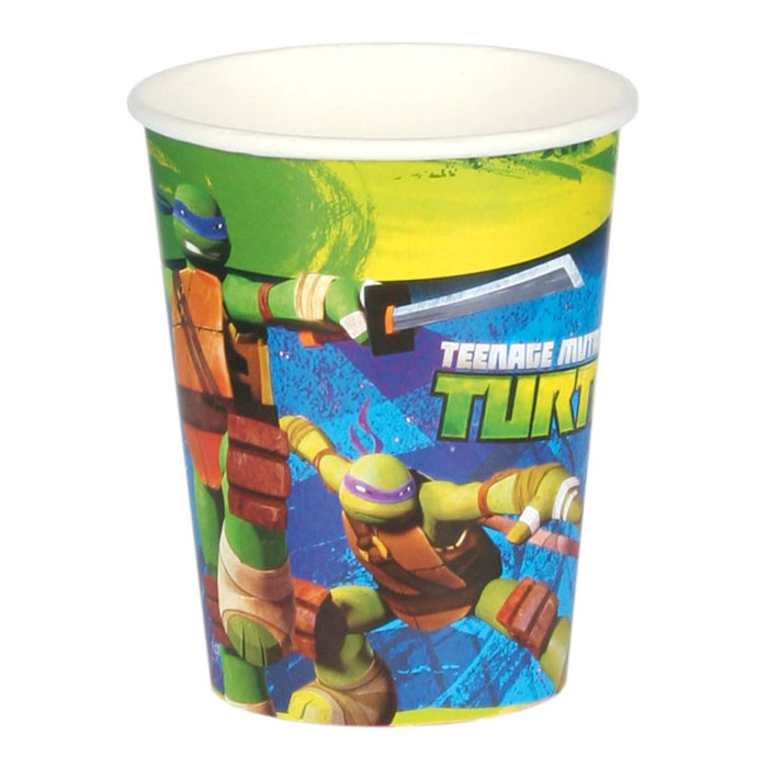 Pappbecher Ninja Turtles 250ml/8Stk.