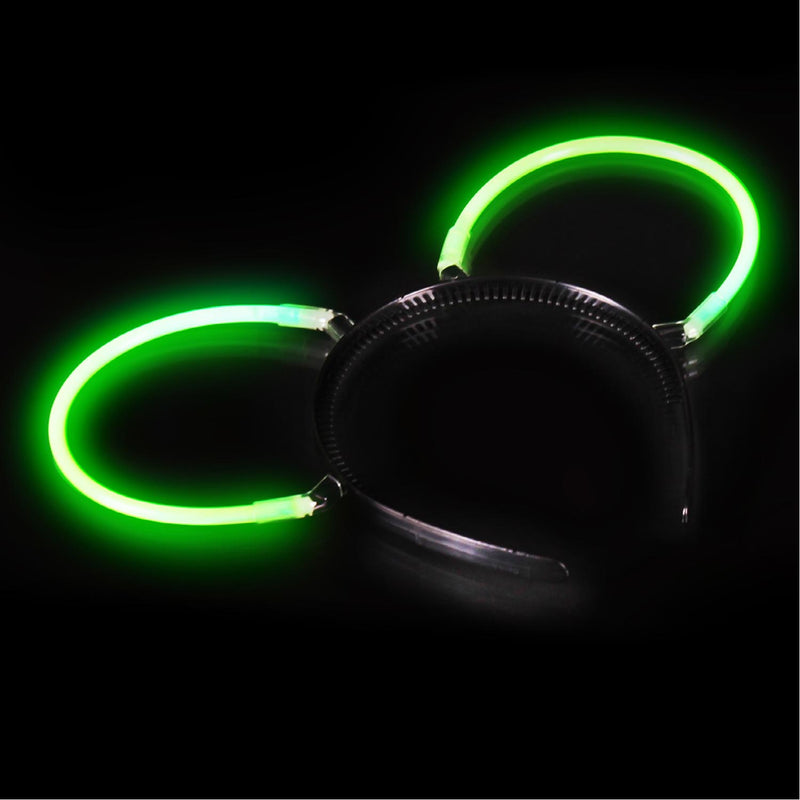 Knicklicht Haarreif | 1 Stück Grün