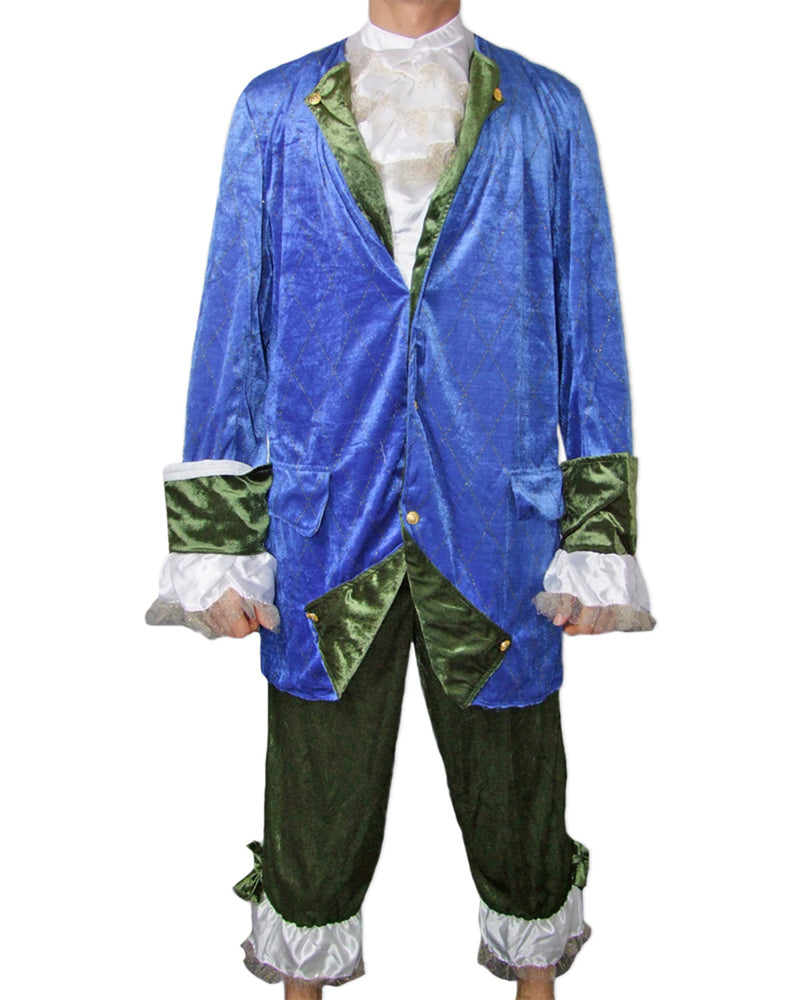 Graf Barock Kostüm für Herren | Mittelalter Verkleidung mit Kniebundhose