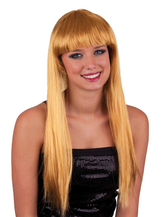 Damen Langhaar Perücke "Alexis" mit Pony
