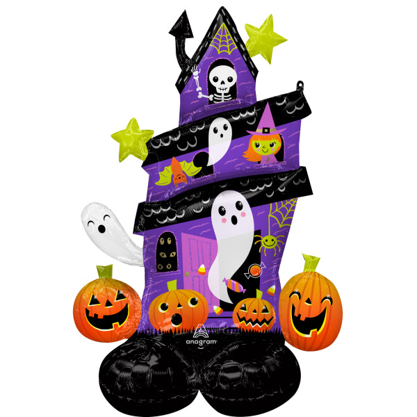 ABC Airloonz | Halloween Haunted House 88x127cm P70 Ballon