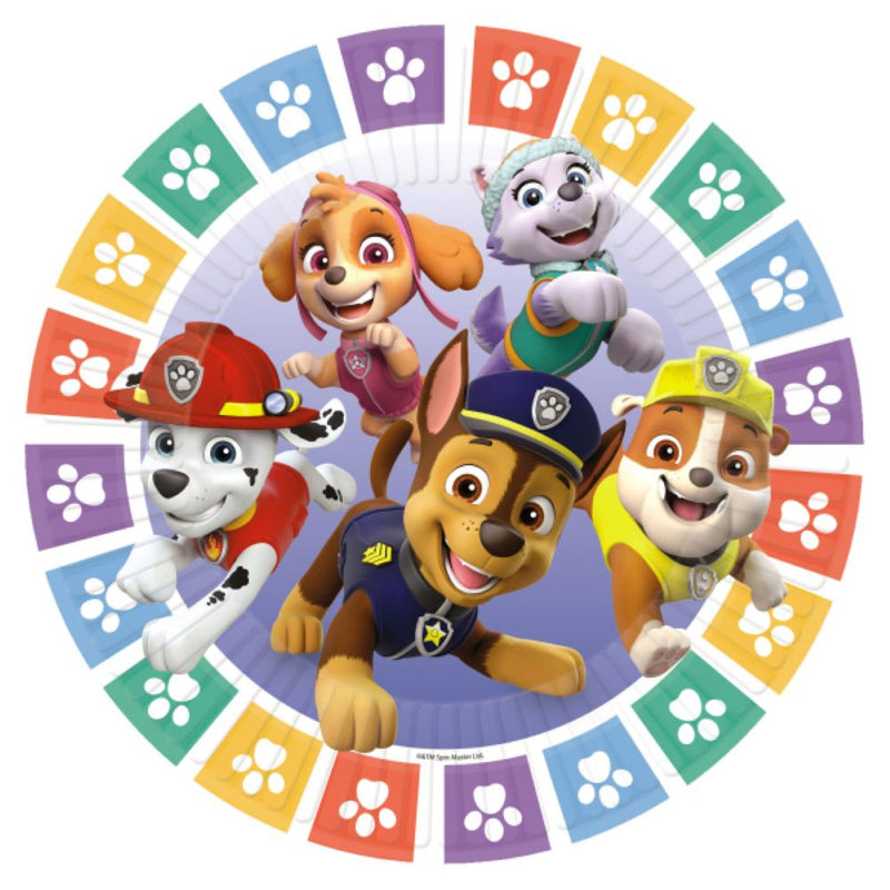 Pappteller "Paw Patrol" | Ø23cm/8Stk.