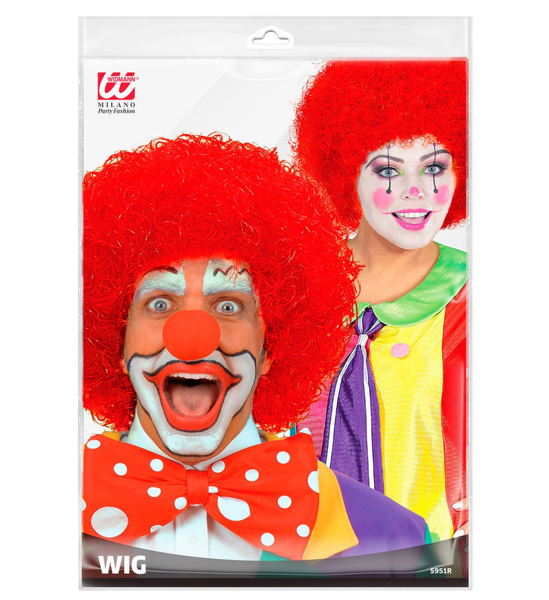Perücke Clown | Rot