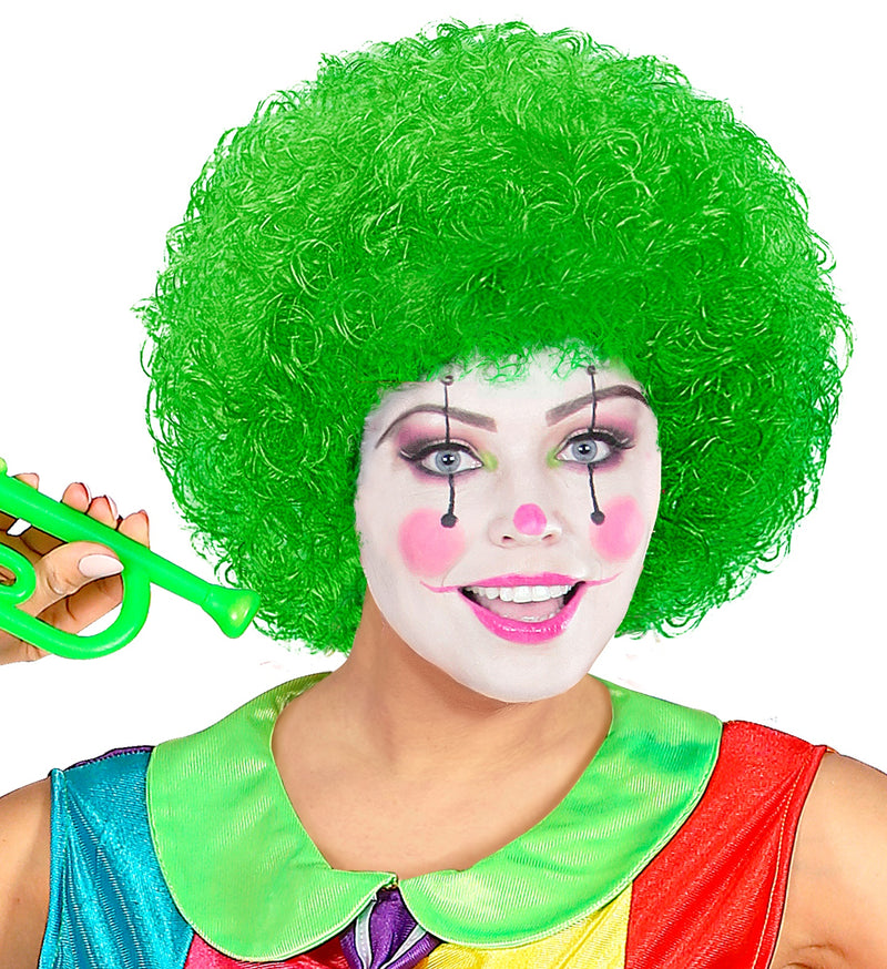 Perücke Clown | Grün