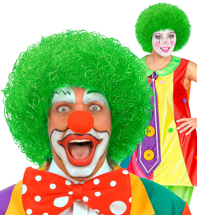 Perücke Clown | Grün