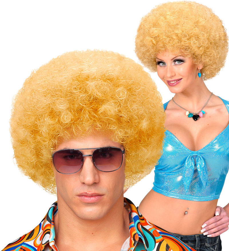 Perücke Disco 70er Jahre für Erwachsene | Blond