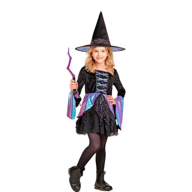Kostüm Hexe für Mädchen | Kleid und Hut