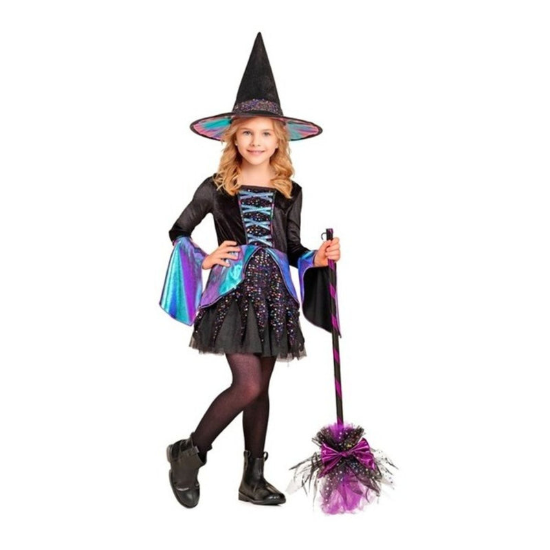 Kostüm Hexe für Mädchen | Kleid und Hut