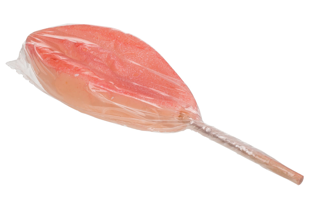 Süßwarenlolli Vagina mit Erdbeergeschmack 45g