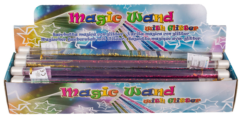 Zauberstab Glitter farbig sortiert